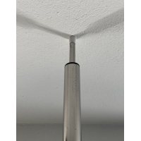 Paal klemlamp met 3 spotjes